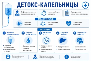 Капельница от наркотиков на дому в Липецке
