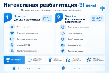 Реабилитация за 21 день в Липецке